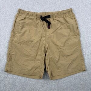 Gramicci Shorts Mens Large Brown Nylon Belted Hiking Climbing Outdoor Gorpcore